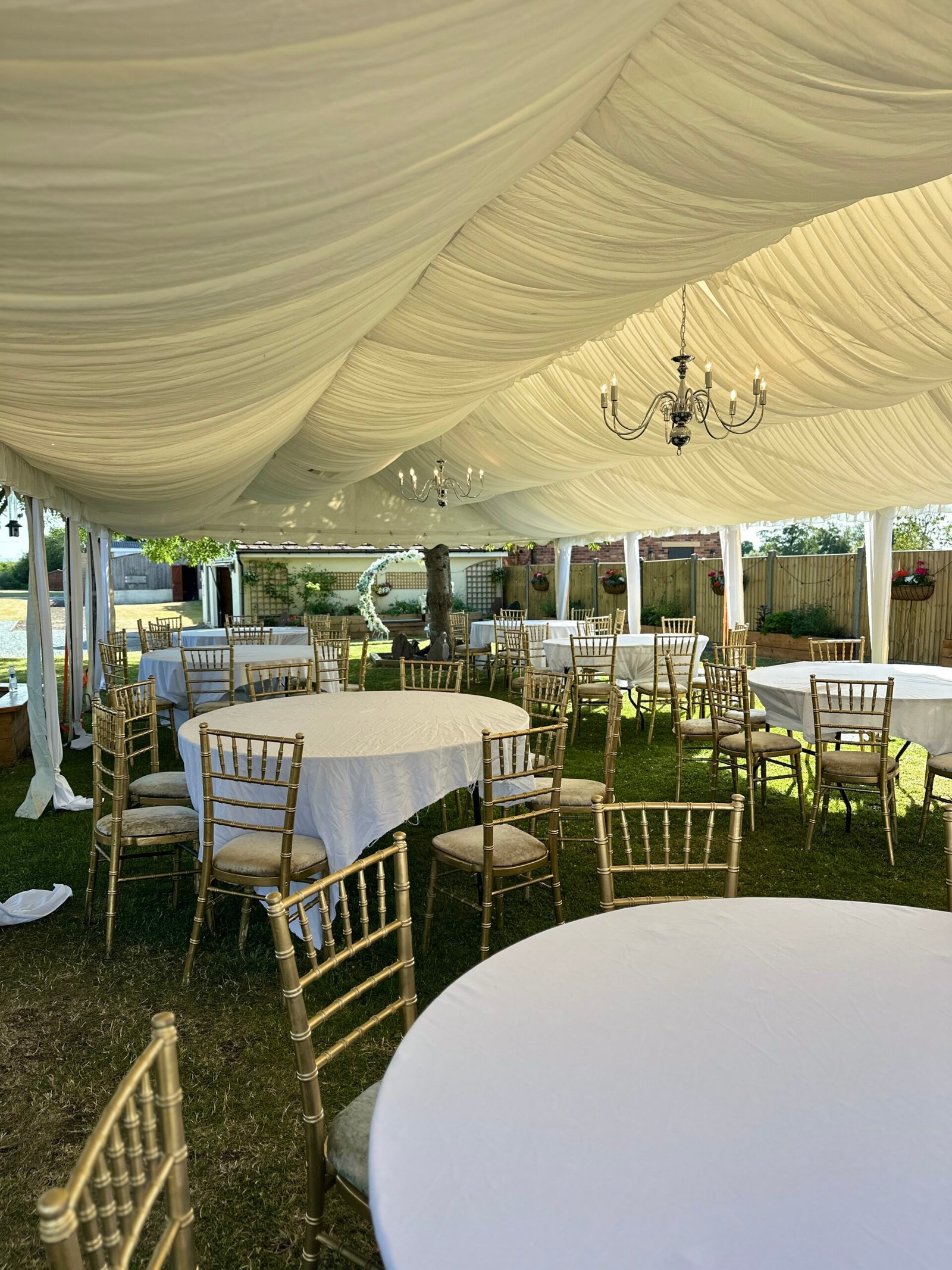 small marquee hire