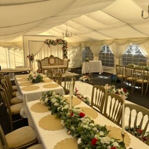 100 guest garden party tent fro wedding birthday100 Guest Garden Party Tent Marquee