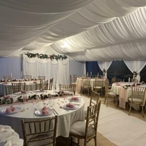 garden party tent marquee for 70 guests