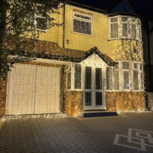 asian wedding house lights in Birmingham